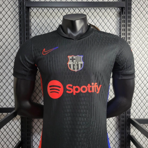 2024/2025 Player Version Barcelona Away Football Shirt 1:1 Thai Quality (with sponsor)