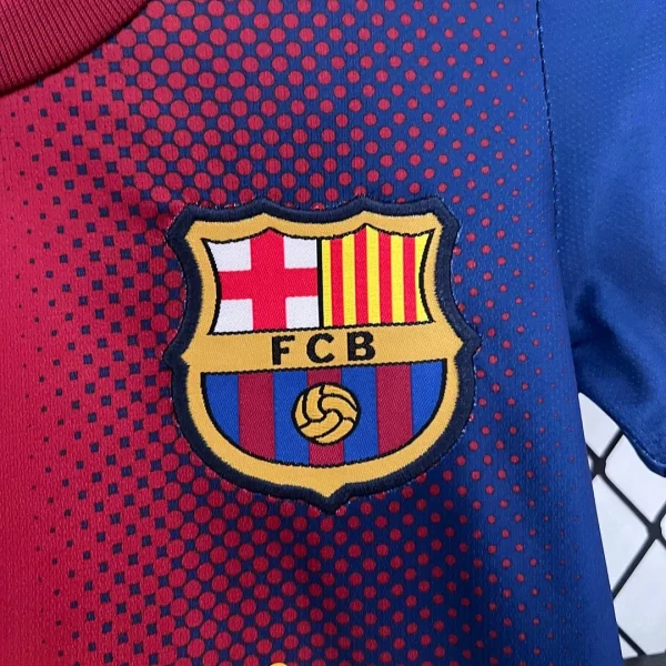 2012/2013 Retro Barcelona Home Football Shirt 1:1 Thai Quality Kids Size