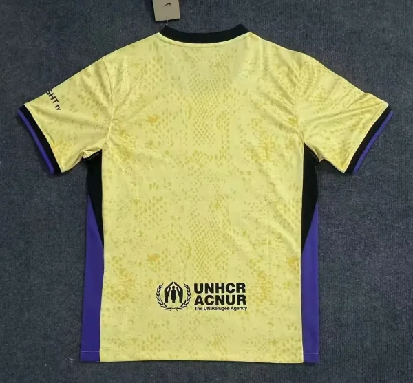 2025/2026 Barcelona Special Edition Yellow Football Shirt 1:1 Thai Quality