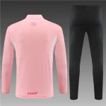 2023 Algeria National Team Half-Pull Training Suit Pink Shirt