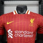 2024/2025 Player Version Liverpool Home Soccer Jersey 1:1 Thai Quality