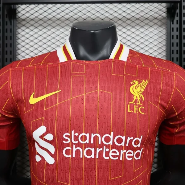 2024/2025 Player Version Liverpool Home Soccer Jersey 1:1 Thai Quality