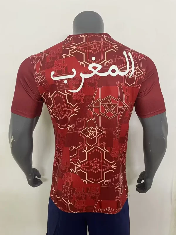 2025 Player Version Morocco Training Wear Football Shirt 1:1 Thai Quality
