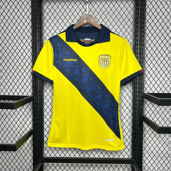 2024 Ecuador Home Football Shirt 1:1 Thai Quality