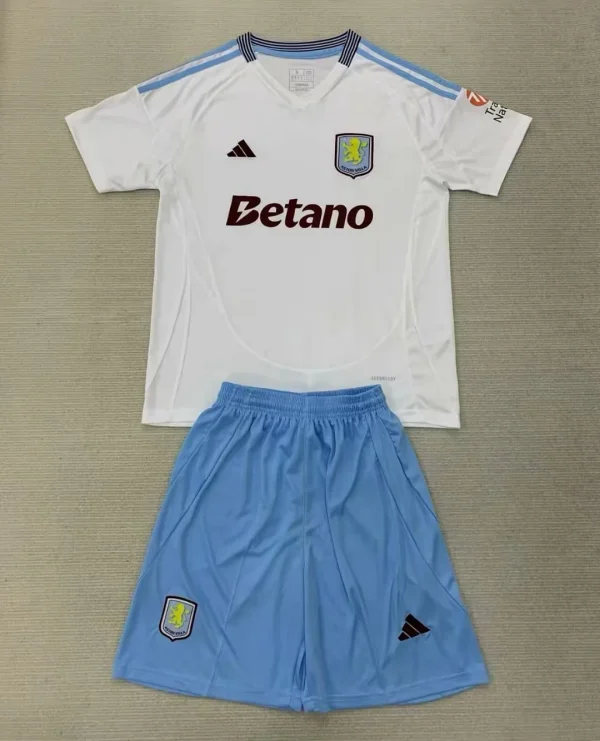 2024/2025 Aston Villa Away Football Shirt 1:1 Thai Quality Kids Size