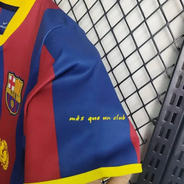 2010/2011 Retro Barcelona Home Football Shirt 1:1 Thai Quality Kids Size