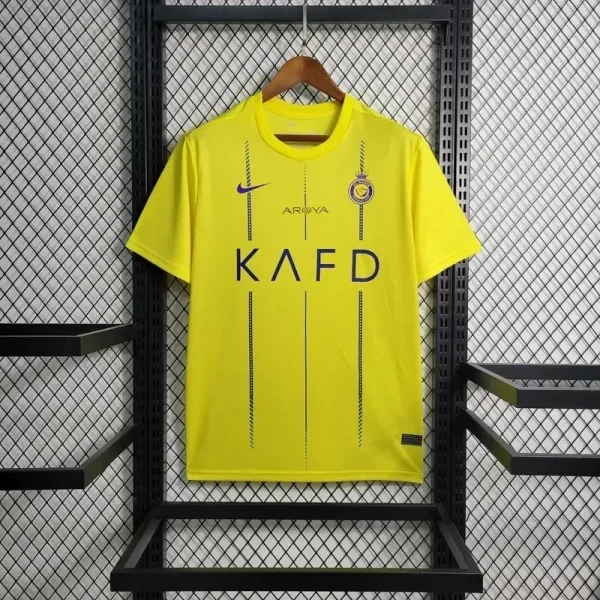 2023/2024 Al-Nassr Home Football Shirt 1:1 Thai Quality