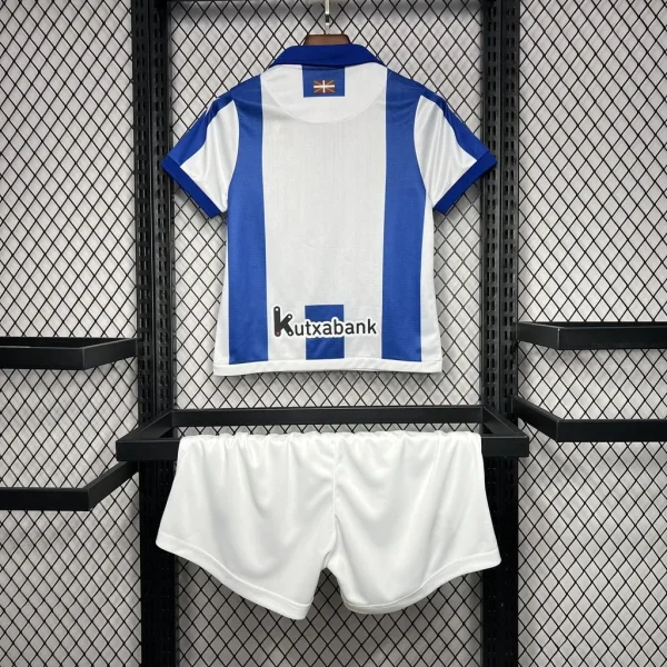 2024/2025 Real Sociedad Home Football Shirt 1:1 Thai Quality Kids Size