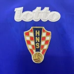 1998 Retro Croatia Away Soccer Shirt