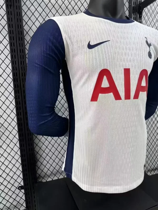 2024/2025 Player Version Tottenham Home Long Sleeve Football Shirt 1:1 Thai Quality