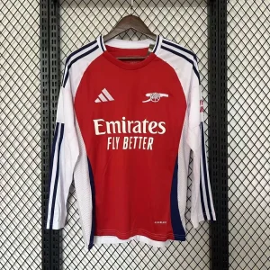 2024/2025 Long Sleeve Arsenal Home Football Shirt 1:1 Thai Quality