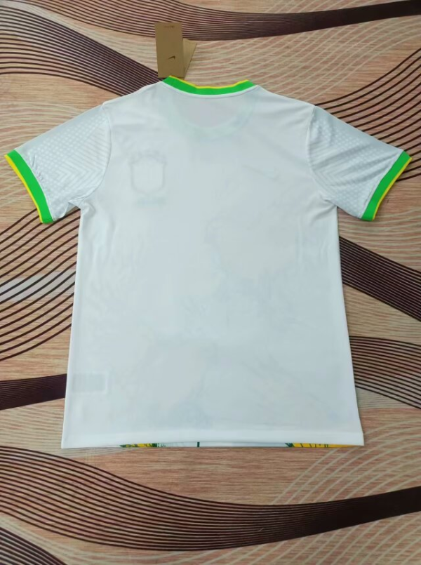 2024 Brazil Special Edition Birds White Soccer Jersey 1:1 Thai Quality