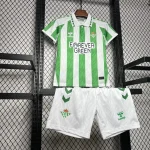 2024/2025 Real Betis Home Football Shirt 1:1 Thai Quality Kids Size