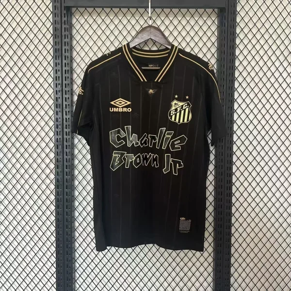 2024/2025 Santos Special Edition Black Football Shirt 1:1 Thai Quality