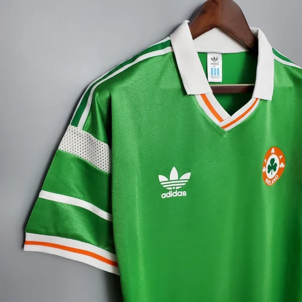 1988 Retro Version Ireland Soccer Jersey