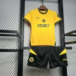 2024/2025 Wolverhampton Wanderers Home Football Shirt 1:1 Thai Quality Kids Size