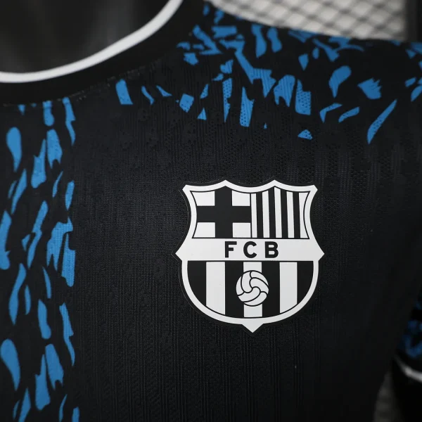 2024/2025 Player Version Barcelona Lion Head Special Edition Blue Football Shirt 1:1 Thai Quality