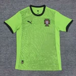 2025 Portugal Goalkeeper Green Football Shirt 1:1 Thai Quality