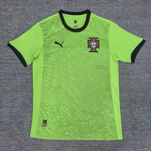 2025 Portugal Goalkeeper Green Football Shirt 1:1 Thai Quality