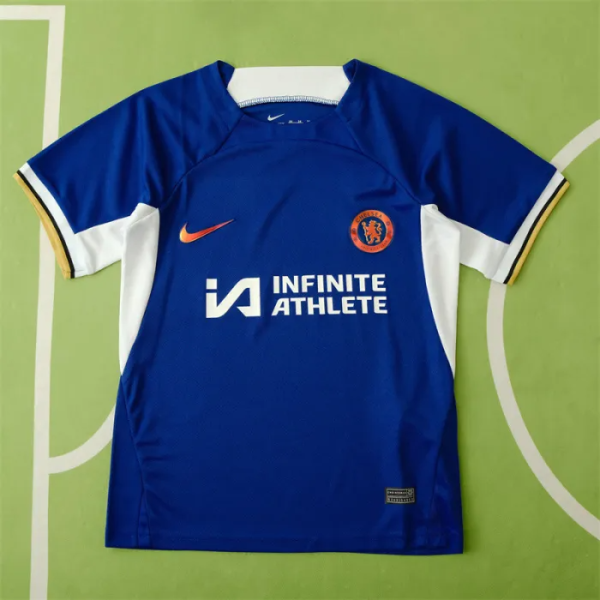 2023/2024 Chelsea Home Football Shirt Kids Size