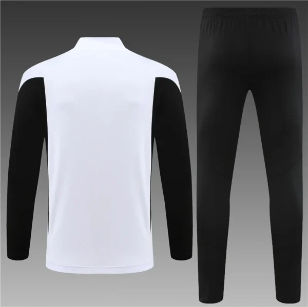2023/2024 Bayern Half-Pull Training Suit Whtie Football Shirt 1:1 Thai Quality