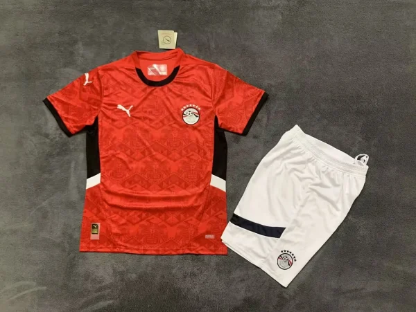 2024/2025 Egypt Home Football Shirt 1:1 Thai Quality Kids Size