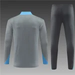2024/2025 Tottenham Half-Pull Training Suit Light Grey Football Shirt 1:1 Thai Quality