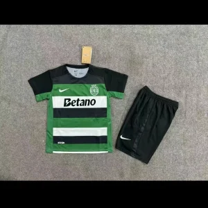 2024/2025 Sporting Lisbon Home Football Shirt 1:1 Thai Quality Kids Size
