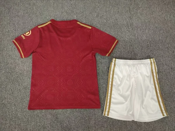 2025/2026 Bayern Munich 125th Anniversary Edition Red Football Shirt 1:1 Thai Quality Kids Size