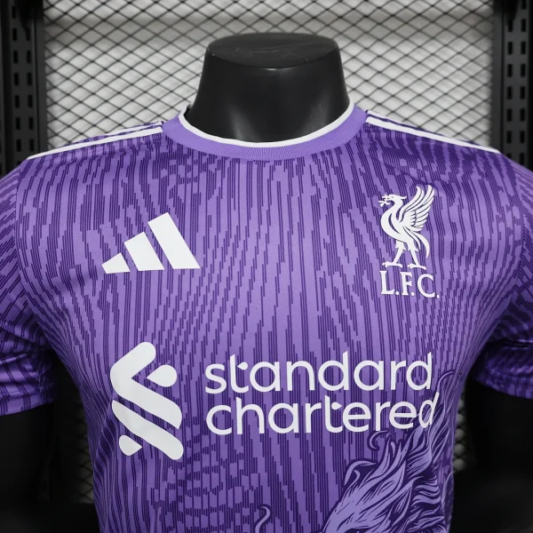 2024/2025 Player Version Liverpool Special Edition Purple Soccer Jersey 1:1 Thai Quality