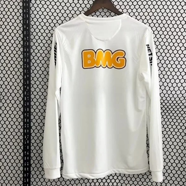 2013 Retro Long Sleeve Santos Home Football Shirt 1:1 Thai Quality