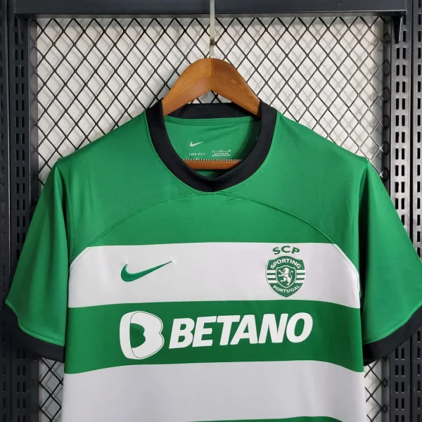 2023/2024 Sporting Lisbon Home Football Shirt 1:1 Thai Quality