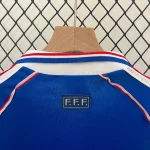 1998 Retro France Home Football Shirt 1:1 Thai Quality Kids Size