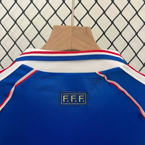 1998 Retro France Home Football Shirt 1:1 Thai Quality Kids Size