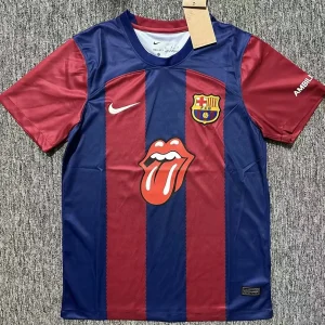 2023/2024 Barcelona The Rolling Stones Limited Edition Football Shirt 1:1 Thai Quality