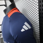 2024/2025  Player Version Manchester United Training Suit Dark Blue Football Shirt 1:1 Thai Quality