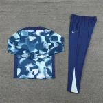 2024/2025 Tottenham Half-Pull Training Suit Royal Blue Football Shirt 1:1 Thai Quality