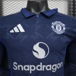 2024/2025 Player Version Manchester United Away Long Sleeve Football Shirt 1:1 Thai Quality