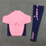 2024/2025 Arsenal Half-Pull Training Suit Pink  Football Shirt 1:1 Thai Quality