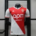 2024/2025 Player Version Monaco Home Football Shirt 1:1 Thai Quality