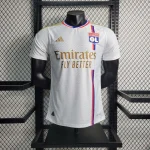 23-24 Player Lyon Home Football Shirt 1:1 Thai Quality