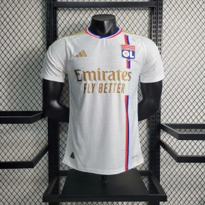23-24 Player Lyon Home Football Shirt 1:1 Thai Quality