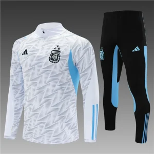 2023 Argentina Half Pull Training Camouflage White Jersey