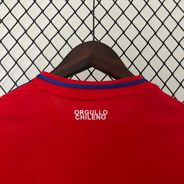 2024 Chile National Team Home Football Shirt 1:1 Thai Quality