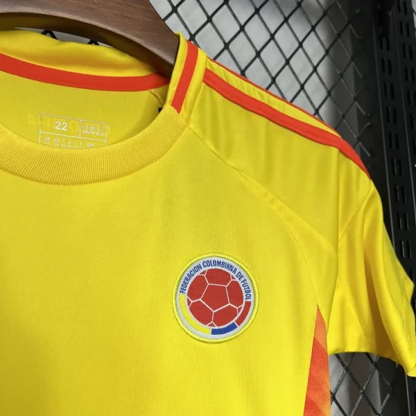 2024/2025 Colombia National Team Home Football Shirt 1:1 Thai Quality Kids Size