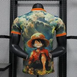 2025 Player Version Japan Special Edition Straw Hat Luffy Football Jersey 1:1 Thai Quality
