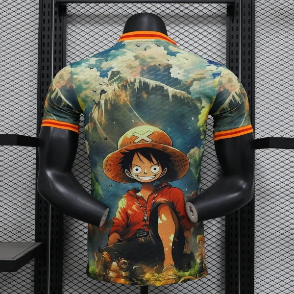 2025 Player Version Japan Special Edition Straw Hat Luffy Football Jersey 1:1 Thai Quality