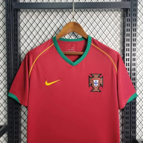 2006 Retro Portugal Home Football Shirt 1:1 Thai Quality