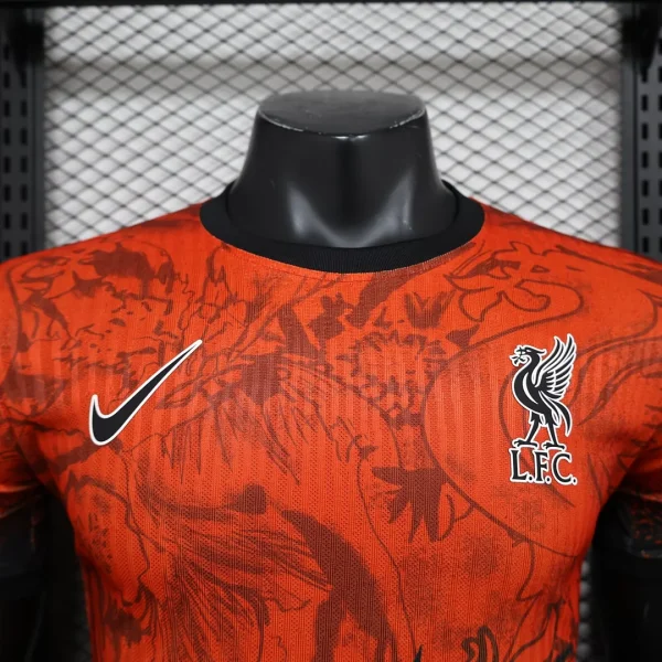 2024/2025 Player Version Liverpool Special Edition Orange Soccer Jersey 1:1 Thai Quality