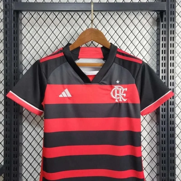 2024/2025 Flamengo Home Jersey 1:1 Thai Quality Kids Size